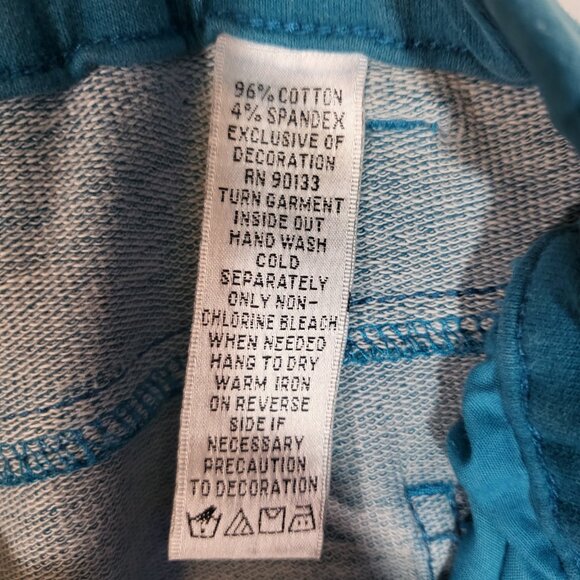 Dream Jeannes by Quacker Factory Women's Pull On Stretch Jeans Size MT Turquoise - Picture 13 of 13